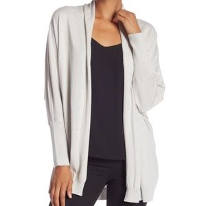 Zara Knit Sweater Open Front Cardigan ; Sand Cream